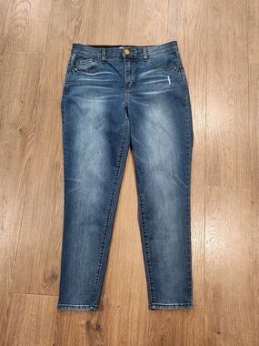 Democracy Ab Solution High Rise Luxe Skinny Jeans Size 10